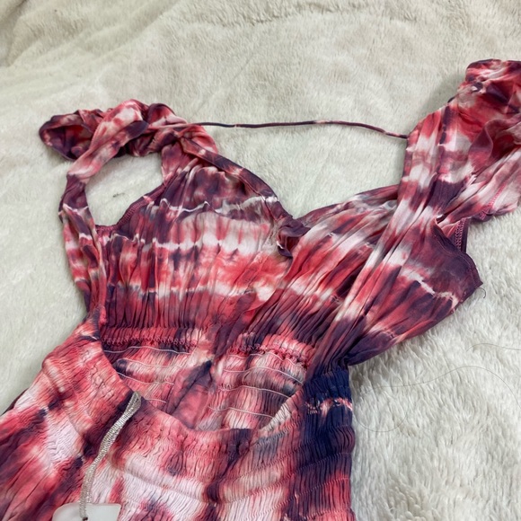 NWT Tieare Hawaii New Moon Tie Dye Maxi Dress - Picture 8 of 15